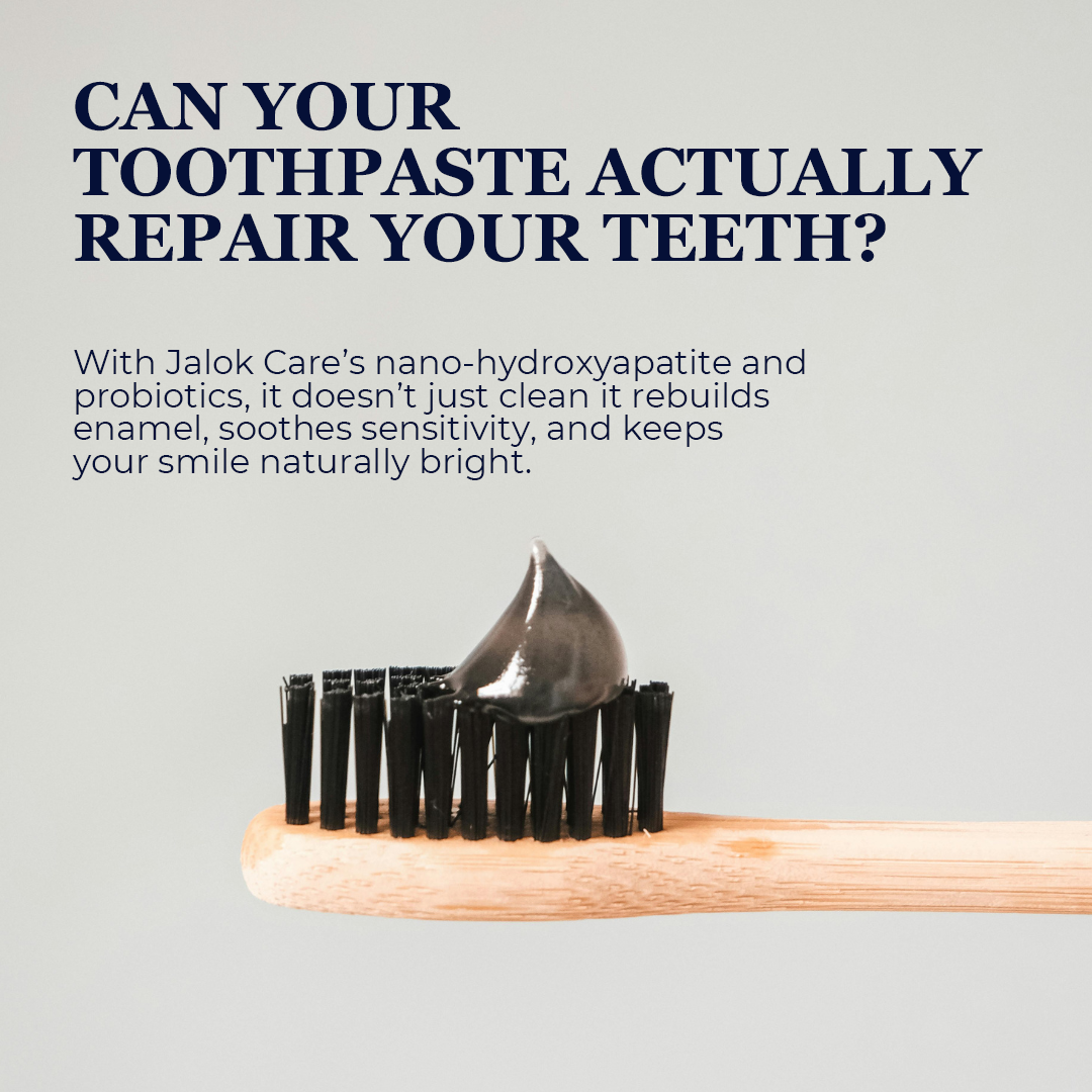 Dentifricio Jalok Care all'idrossiapatite e prebiotici