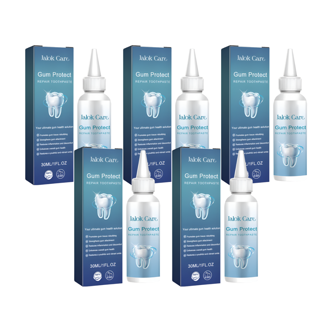 Dentifricio Jalok Care Gum Protect Repair | Ripristina rapidamente il 93% delle gengive che si ritirano e allevia la sensibilità in pochi giorni!