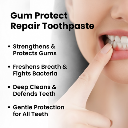 Jalok Care Gum Protect Repair Toothpaste | Rapidly restores 93% receding gums & relieves sensitivity in just days!
