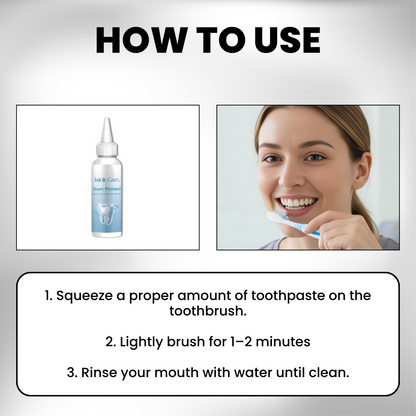 Jalok Care Gum Protect Repair Toothpaste | Rapidly restores 93% receding gums & relieves sensitivity in just days!