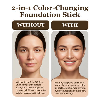 Jalok Care 2-in-1 Color-Changing Foundation Stick