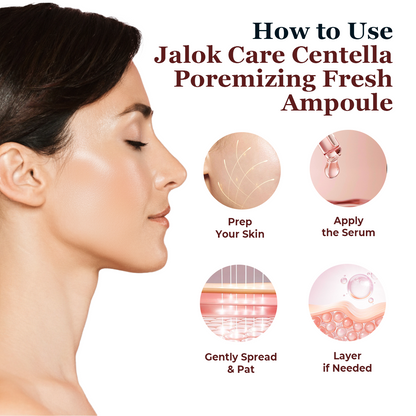 Jalok Care Centella Poremizing Fresh Ampoule