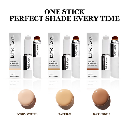 Jalok Care 2-in-1 Color-Changing Foundation Stick