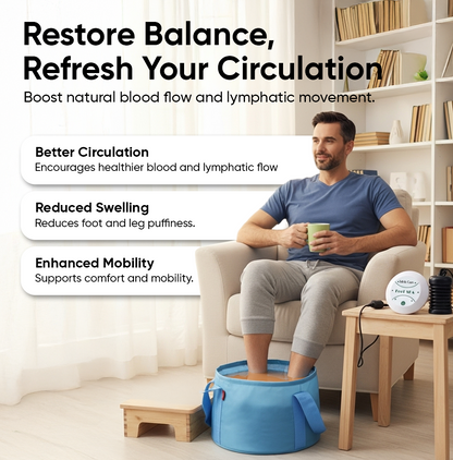 Jalok Care Ionic Detox Foot Spa | Eliminate Heavy Metals and Toxins for a Healthier Life