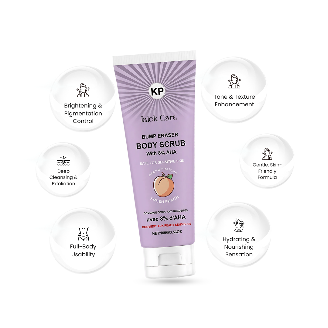 Meet the KP Bump Eraser Body Scrub, Your All-in-One Skin Renewal Solution