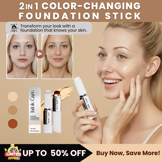 Jalok Care 2-in-1 Color-Changing Foundation Stick